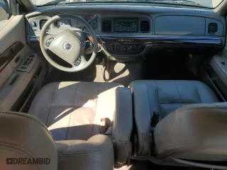 2003 Mercury Grand Marquis GS Convenience with VIN 2MEFM74WX3X707679, listed as a Copart auction lot 73963754 with 75,143 mi miles and Salvage Title. Bid and sale history available at carsss.com. Image 8.