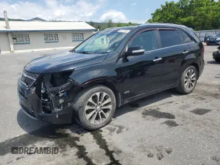 2014 Kia Sorento SX Limited with VIN 5XYKWDA78EG459580, listed as a Copart auction lot 65512585 with 150,416 mi miles and Salvage title. Bid and sale history available at DreamBid. Image 1.