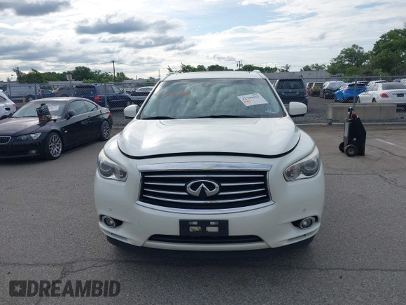 2015 Infiniti QX60 with VIN 5N1AL0MM3FC540132, listed as a IAAI auction lot 42760442 with 197,075 mi miles and . Bid and sale history available at DreamBid. Image 12.