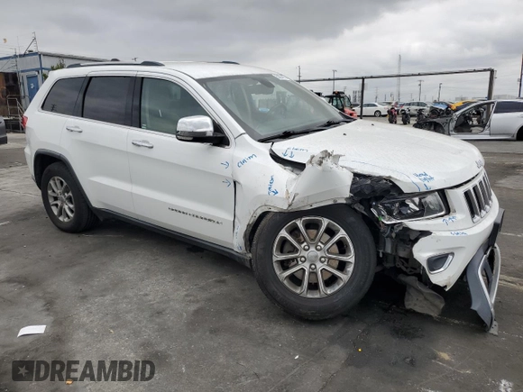 2016 Jeep Grand Cherokee Limited 75th Anniversary with VIN 1C4RJFBG3GC311867, listed as a Copart auction lot 50824975 with 141,125 mi miles and Salvage Title. Bid and sale history available at DreamBid. Image 4.