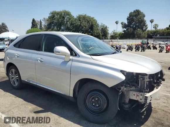 2015 Lexus RX 450h z VIN 2T2ZB1BA5FC001331, wystawiony jako Copart lot #57284795 z przebiegiem 62 660 mil mil oraz Szkoda całkowita • Salvage title. Historia ofert i sprzedaży dostępna na DreamBid. Obrazek 4.