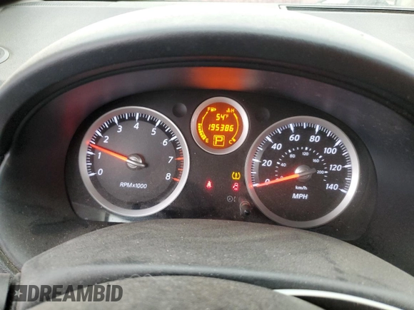 2010 Nissan Sentra SR with VIN 3N1AB6AP5AL630388, listed as a Copart auction lot 47310865 with 195,386 mi miles and Salvage Title. Bid and sale history available at DreamBid. Image 9.