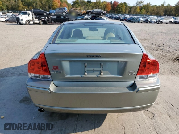 2006 Volvo S60 2.5L Turbo with VIN YV1RH592662550442, listed as a Copart auction lot 75631744 with 84,790 mi miles and Salvage Title. Bid and sale history available at carsss.com. Image 6.