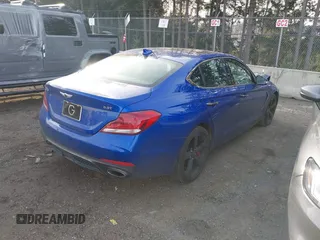 2020 Genesis G70 3.3T with VIN KMTG34LEXLU049127, listed as a IAAI auction lot 41376324 with 38,539 mi miles and . Bid and sale history available at DreamBid. Image 4.
