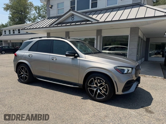 2021 Mercedes-Benz GLE 53 AMG with VIN 4JGFB6BB7MA287371, listed as a Copart auction lot 66754005 with 100,251 mi miles and Clean title. Bid and sale history available at DreamBid. Image 1.