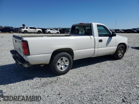 2006 Chevrolet Silverado 1500 Work Truck with VIN 3GCEC14X36G154085, listed as a Copart auction lot 49243055 with 239,106 mi miles and Salvage Title. Bid and sale history available at DreamBid. Image 3.