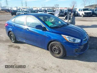 2016 Hyundai Accent SE with VIN KMHCT4AE1GU137050, listed as a IAAI auction lot 41743944 with 81,956 mi miles. Bid and sale history available at carsss.com. Image 1.