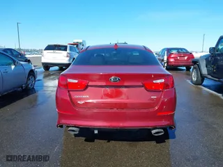 2015 Kia Optima LX with VIN 5XXGM4A79FG517679, listed as a IAAI auction lot 41748023 with 125,666 mi miles. Bid and sale history available at carsss.com. Image 17.