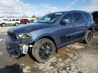 2021 Dodge Durango GT with VIN 1C4RDJDG6MC545293, listed as a Copart auction lot 47270485 with 66,491 mi miles and Salvage title. Bid and sale history available at DreamBid. Image 1.