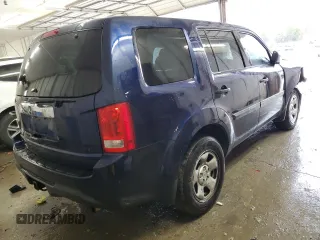 2015 Honda Pilot LX with VIN 5FNYF3H23FB012632, listed as a Copart auction lot 44495925 with 157,910 mi miles and Salvage Title. Bid and sale history available at carsss.com. Image 3.