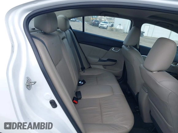 2015 Honda Civic Sedan EX-L with VIN 19XFB2F9XFE220171, listed as a IAAI auction lot 41904589 with 114,276 mi miles. Bid and sale history available at carsss.com. Image 8.