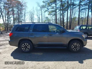 2011 Toyota Sequoia SR5 with VIN 5TDBY5G18BS048424, listed as a IAAI auction lot 41865211 with 213,381 mi miles. Bid and sale history available at carsss.com. Image 13.
