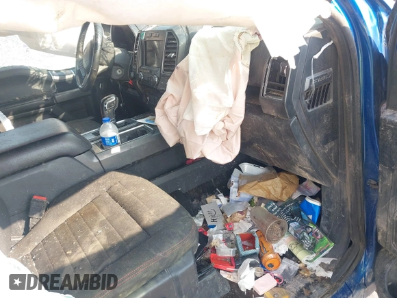 2018 Ford F-150 XL with VIN 1FTFW1E53JFA33642, listed as a IAAI auction lot 39856720 with 149,307 mi miles. Bid and sale history available at carsss.com. Image 5.