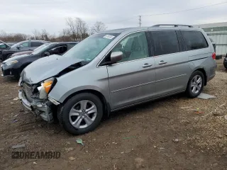 2008 Honda Odyssey Touring with VIN 5FNRL38908B017736, listed as a Copart auction lot 50796595 with 195,069 mi miles and Salvage Title. Bid and sale history available at carsss.com. Image 1.