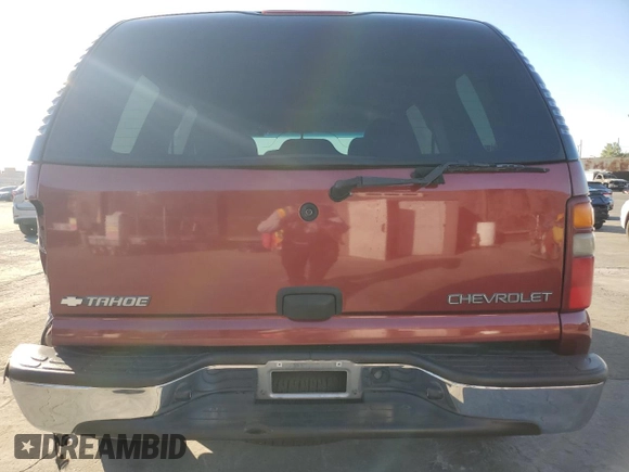 2003 Chevrolet Tahoe LS with VIN 1GNEC13T43R142268, listed as a Copart auction lot 88926345 with 202,145 mi miles and Salvage Title. Bid and sale history available at carsss.com. Image 6.