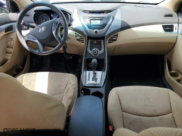 2013 Hyundai Elantra Limited with VIN KMHDH4AE9DU640908, listed as a Copart auction lot 50404235 with 78,848 mi miles and Salvage Title. Bid and sale history available at carsss.com. Image 8.