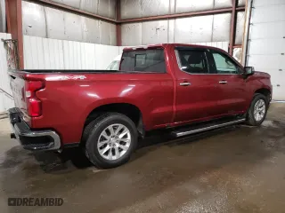 2019 Chevrolet Silverado 1500 LTZ with VIN 1GCUYGED3KZ193340, listed as a Copart auction lot 47320775 with 44,001 mi miles and Salvage Title. Bid and sale history available at carsss.com. Image 3.