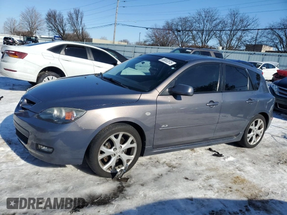 2007 Mazda 3 S Touring z VIN JM1BK343071762175, wystawiony jako Copart lot #88853515 z przebiegiem 110 160 mil mil oraz Szkoda całkowita • Salvage title. Historia ofert i sprzedaży dostępna na DreamBid. Obrazek 1.