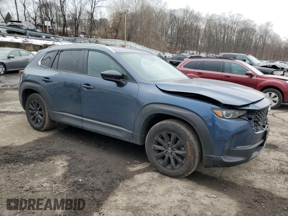 2023 Mazda CX-50 S Select with VIN 7MMVABAM1PN152981, listed as a Copart auction lot 46696195 with 30,857 mi miles and Salvage Title. Bid and sale history available at DreamBid. Image 4.