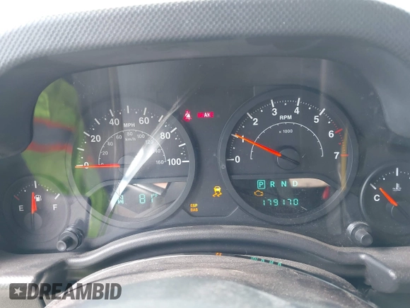 2008 Jeep Wrangler Unlimited X with VIN 1J4GA391X8L509137, listed as a IAAI auction lot 42156231 with 179,170 mi miles and . Bid and sale history available at DreamBid. Image 7.