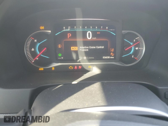 2022 Honda Pilot Sport with VIN 5FNYF6H35NB049576, listed as a Copart auction lot 87118524 with 36,038 mi miles and Salvage Title. Bid and sale history available at DreamBid. Image 9.