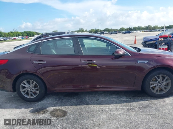 2020 Kia Optima LX with VIN 5XXGT4L37LG388611, listed as a IAAI auction lot 42741064 with 104,409 mi miles and . Bid and sale history available at DreamBid. Image 13.