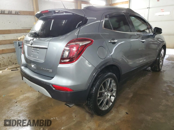 2019 Buick Encore Sport Touring with VIN KL4CJ2SB8KB833163, listed as a Copart auction lot 43343885 with 67,207 mi miles and Salvage Title. Bid and sale history available at DreamBid. Image 3.