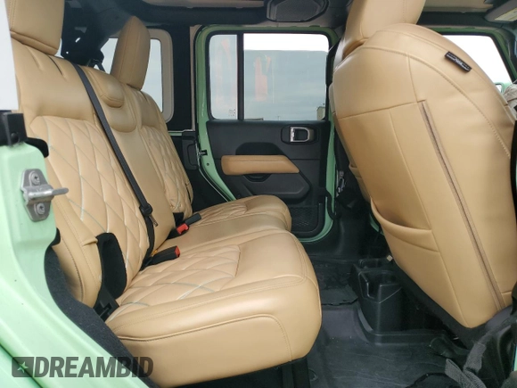 2018 Jeep Wrangler Unlimited Sahara z VIN 1C4HJXEN2JW211387, wystawiony jako Copart lot #42776935 z przebiegiem 66 170 mil mil oraz Szkoda całkowita • Salvage title. Historia ofert i sprzedaży dostępna na DreamBid. Obrazek 10.
