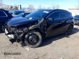 2018 Nissan Murano S with VIN 5N1AZ2MH9JN144359, listed as a Copart auction lot 44599435 with 106,484 mi miles and Salvage Title. Bid and sale history available at DreamBid. Image 1.