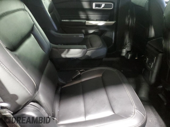2023 Ford Explorer XLT with VIN 1FMSK8DH0PGB07760, listed as a Copart auction lot 51689185 with 16,742 mi miles and Salvage Title. Bid and sale history available at carsss.com. Image 10.