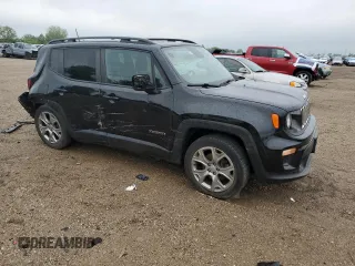 2019 Jeep Renegade Latitude z VIN ZACNJBBB1KPK28127, wystawiony jako Copart lot #57408485 z przebiegiem 66 940 mil mil oraz Szkoda całkowita • Salvage title. Historia ofert i sprzedaży dostępna na DreamBid. Obrazek 4.