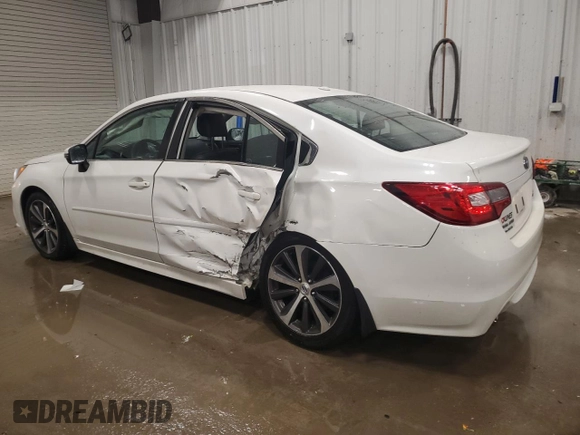 2015 Subaru Legacy 2.5i Limited with VIN 4S3BNBL6XF3034119, listed as a Copart auction lot 87965275 with 104,446 mi miles and Non Repairable. Bid and sale history available at carsss.com. Image 2.
