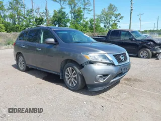 2015 Nissan Pathfinder SL z VIN 5N1AR2MN5FC702068, wystawiony jako IAAI lot #42334075 z przebiegiem 179 926 mil mil oraz . Historia ofert i sprzedaży dostępna na DreamBid. Obrazek 1.