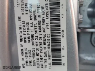 2011 Honda Accord Sdn LX with VIN 1HGCP2F38BA055123, listed as a Copart auction lot 50604085 with 189,916 mi miles and Salvage Title. Bid and sale history available at carsss.com. Image 12.