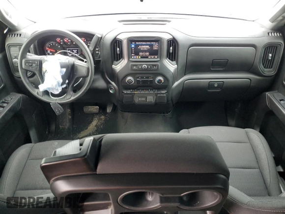 2024 Chevrolet Silverado 1500 Custom with VIN 3GCPABEK4RG267443, listed as a Copart auction lot 87958345 with Not Provided miles and Salvage Title. Bid and sale history available at DreamBid. Image 8.