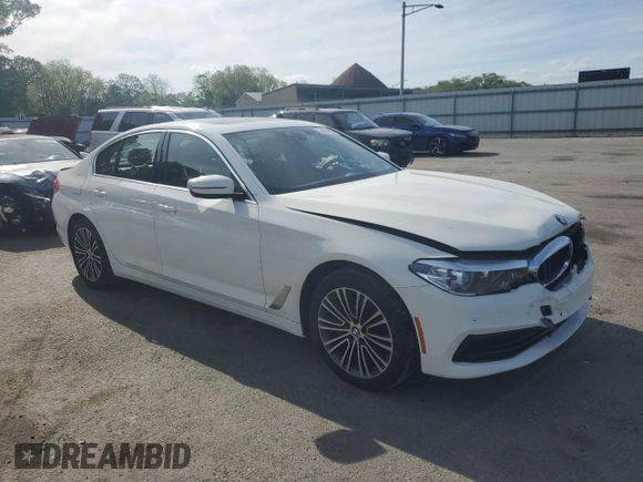 2019 BMW 5 Series 530i xDrive with VIN WBAJA7C50KWW31412, listed as a Copart auction lot 56159605 with 39,947 mi miles and Salvage title. Bid and sale history available at DreamBid. Image 4.
