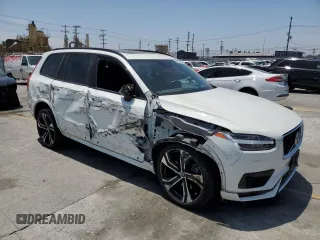 2020 Volvo XC90 R-Design with VIN YV4BR0CMXL1616605, listed as a Copart auction lot 60628505 with 38,417 mi miles and Salvage title. Bid and sale history available at DreamBid. Image 4.