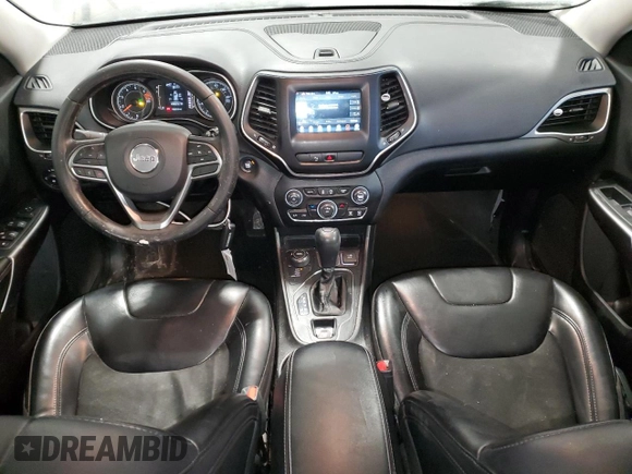 2020 Jeep Cherokee Altitude with VIN 1C4PJMLB8LD569191, listed as a Copart auction lot 46123285 with 188,014 mi miles and Salvage Title. Bid and sale history available at carsss.com. Image 8.