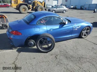 2016 BMW Z4 sDrive35is with VIN WBALM1C55GE634882, listed as a Copart auction lot 53873295 with 48,408 mi miles and Salvage Title. Bid and sale history available at carsss.com. Image 3.