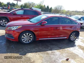 2016 Hyundai Sonata Sport with VIN 5NPE34AF3GH431579, listed as a IAAI auction lot 41995046 with 102,288 mi miles and . Bid and sale history available at DreamBid. Image 15.