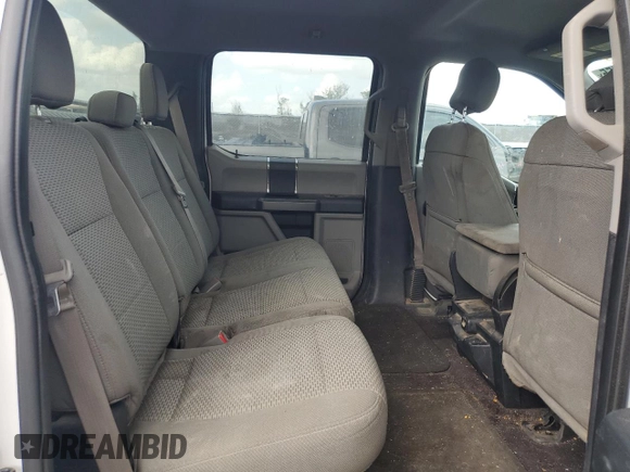 2017 Ford F-150 XL with VIN 1FTEW1CFXHFC04386, listed as a Copart auction lot 52819555 with 167,813 mi miles and Salvage title. Bid and sale history available at DreamBid. Image 10.