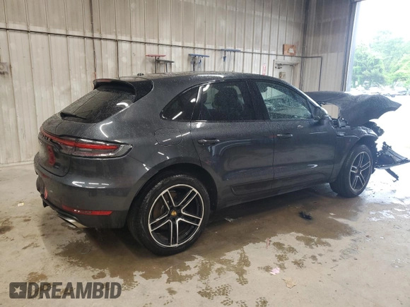 2019 Porsche Macan with VIN WP1AA2A50KLB01997, listed as a Copart auction lot 58163905 with 38,106 mi miles and Salvage title. Bid and sale history available at DreamBid. Image 3.