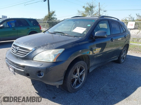 2007 Lexus RX 400h z VIN JTJGW31U372003129, wystawiony jako IAAI lot #41769911 z przebiegiem 231 097 mil mil oraz . Historia ofert i sprzedaży dostępna na DreamBid. Obrazek 2.