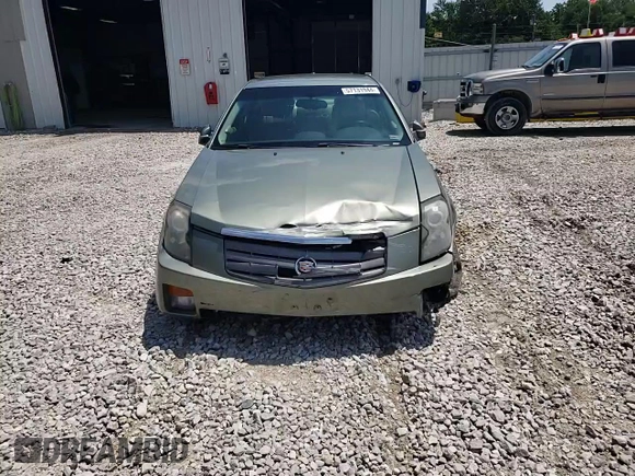 2005 Cadillac CTS with VIN 1G6DP567750172647, listed as a Copart auction lot 57131944 with 0 mi miles and Salvage Title. Bid and sale history available at carsss.com. Image 10.