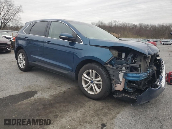 2020 Ford Edge SEL with VIN 2FMPK4J90LBB26693, listed as a Copart auction lot 51608725 with 69,324 mi miles and Salvage Title. Bid and sale history available at carsss.com. Image 4.