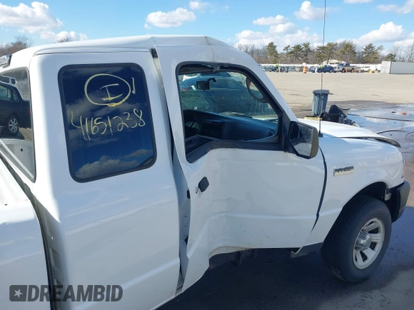 2008 Ford Ranger XL with VIN 1FTYR14U68PA60850, listed as a IAAI auction lot 41651238 with 0 mi miles. Bid and sale history available at carsss.com. Image 6.