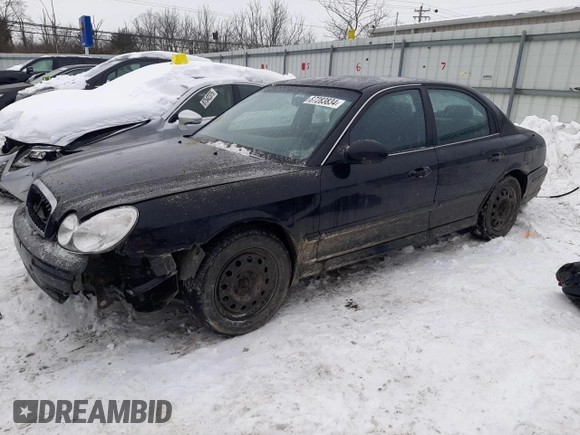 2005 Hyundai Sonata GL with VIN KMHWF25S45A111145, listed as a Copart auction lot 87283834 with 226,338 mi miles and Salvage Title. Bid and sale history available at carsss.com. Image 1.