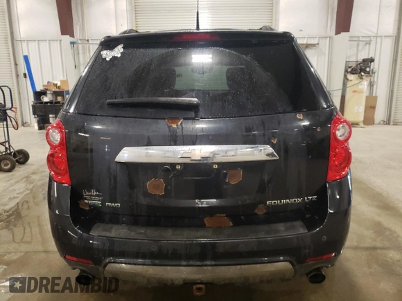 2012 Chevrolet Equinox LTZ with VIN 2GNFLGE50C6204881, listed as a Copart auction lot 49382685 with 177,908 mi miles and Salvage Title. Bid and sale history available at carsss.com. Image 6.