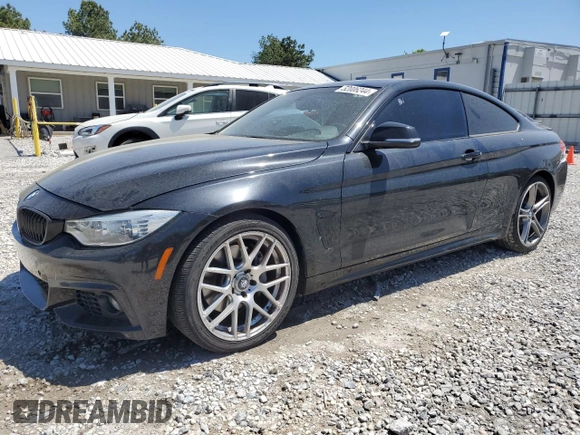 2017 BMW 4 Series 440i with VIN WBA4P1C52HK522393, listed as a Copart auction lot 52006244 with 78,030 mi miles and Clean Title. Bid and sale history available at carsss.com. Image 1.