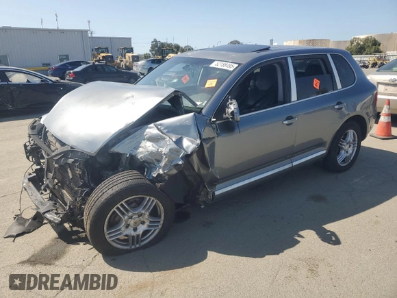 2006 Porsche Cayenne with VIN WP1AA29PX6LA21067, listed as a Copart auction lot 52188495 with 0 mi miles and Salvage Title. Bid and sale history available at carsss.com. Image 1.